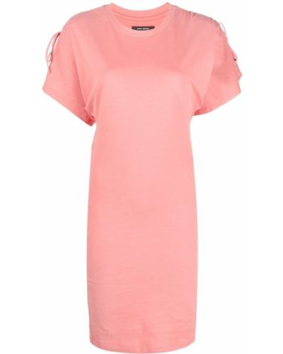 Mini robe avec manches courtes Isabel Marant rose