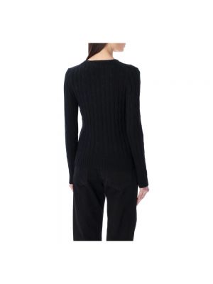 Jersey de algodón de punto de tela jersey Ralph Lauren negro