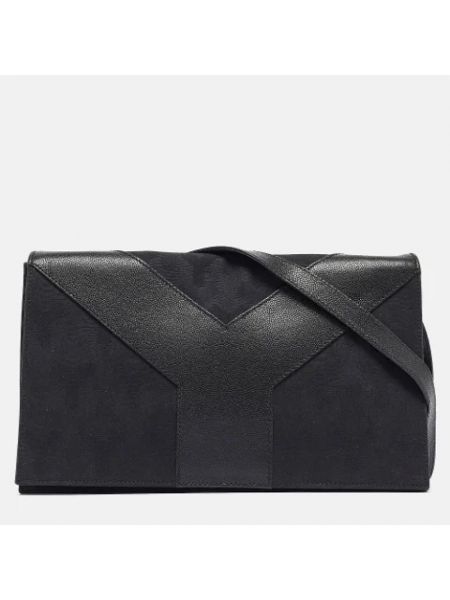 Torba na ramię Yves Saint Laurent Vintage czarna