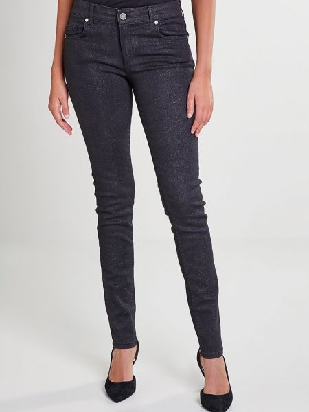 Jeansy skinny Versace Jeans czarne