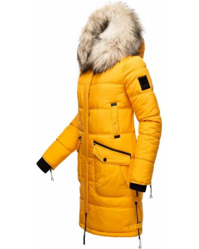Žieminis paltas Marikoo geltona