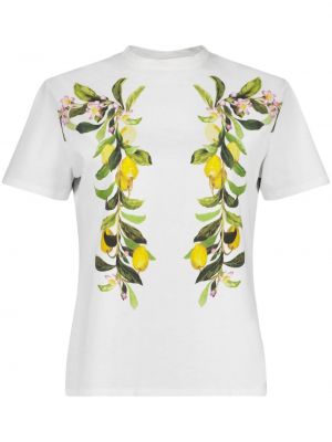 Bavlněné tričko Giambattista Valli bílé