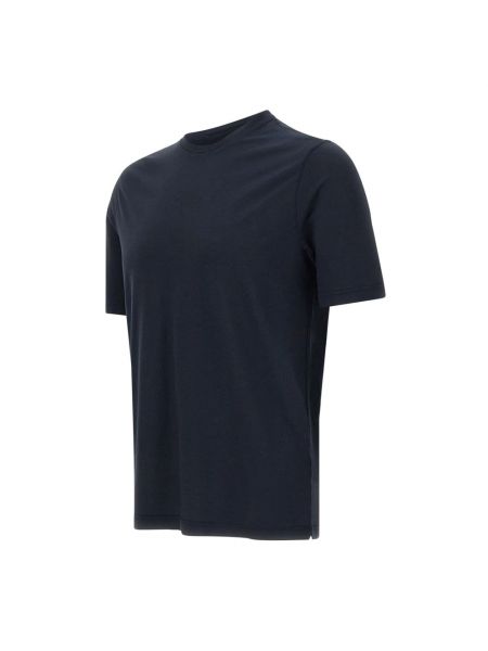 Camisa de algodón Filippo De Laurentiis azul