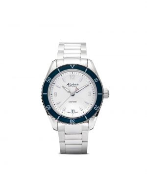 Srebrny zegarek Alpina