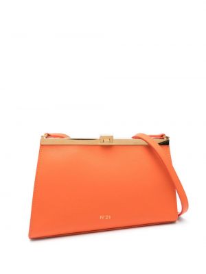 Kožená kabelka N°21 oranžová
