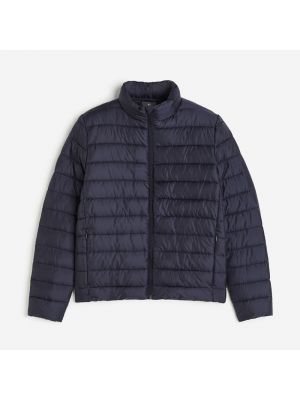 Куртка H&M Lightweight Puffer, темно-синий