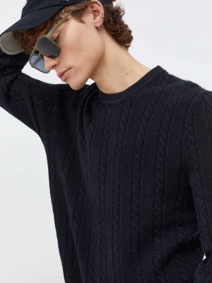 Czarny sweter Abercrombie & Fitch