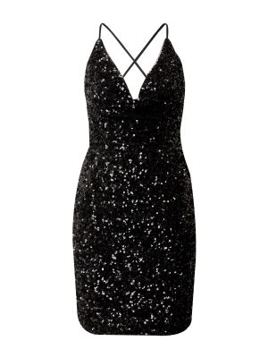 Κοκτέιλ φόρεμα Laona μαύρο