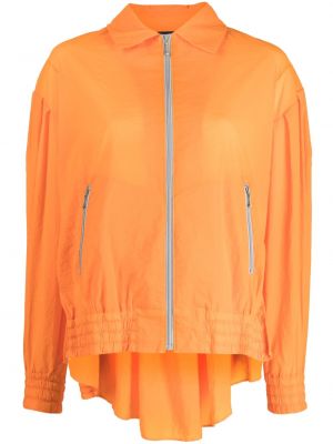 Asymmetrisk jacka Kolor orange