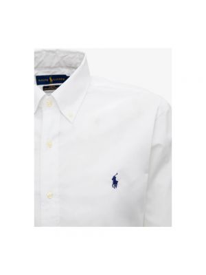 Camisa con botones slim fit button down Polo Ralph Lauren blanco