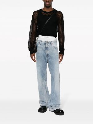 Jeansy relaxed fit Mm6 Maison Margiela