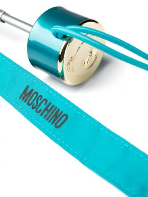 Deštník s potiskem Moschino modrý