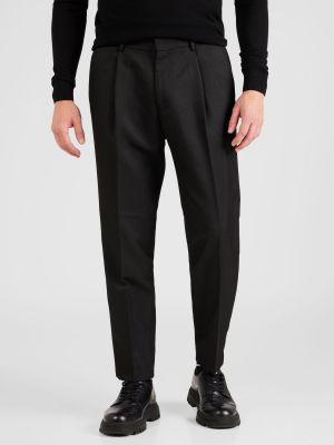 Pantalon plissé Topman noir