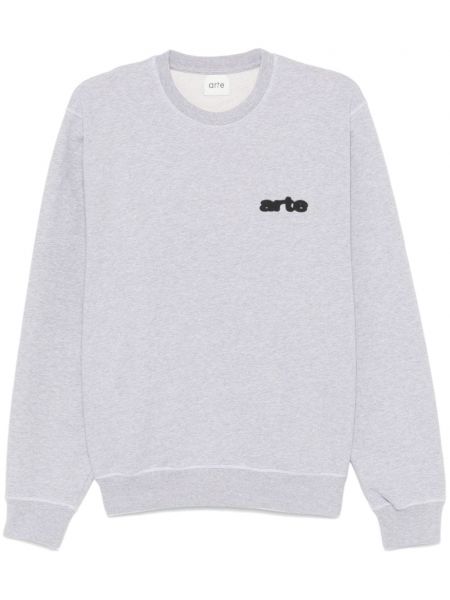 Çiçekli sweatshirt Arte gri