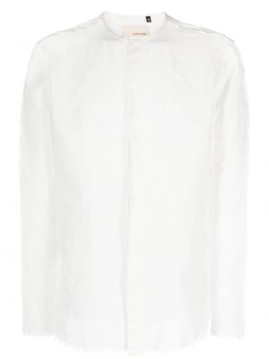 Ľanová košeľa Costumein biela