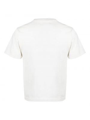 T-shirt en cachemire col rond Extreme Cashmere blanc