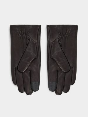 Черные перчатки Tommy Hilfiger
