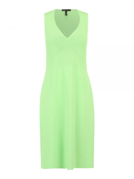 Vestito dritto in maglia Marc Cain verde