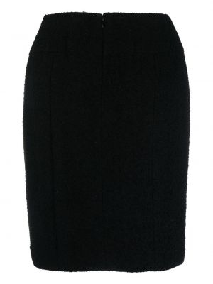 Přiléhavé sukně Chanel Pre-owned černé