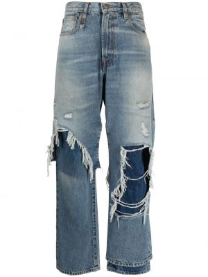 Distressed jeans ausgestellt R13