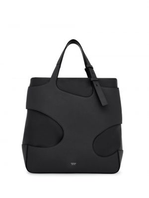 Nákupná taška Ferragamo čierna