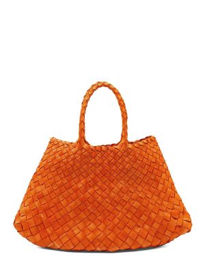 Kožená kabelka Dragon Diffusion oranžová