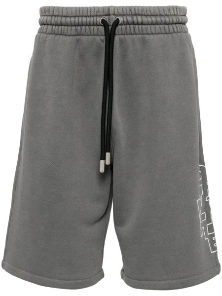 Bomuld træningsshorts Off-white