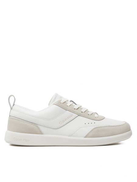 Αθλητικό χαμηλά αθλητικά παπούτσια Calvin Klein λευκό