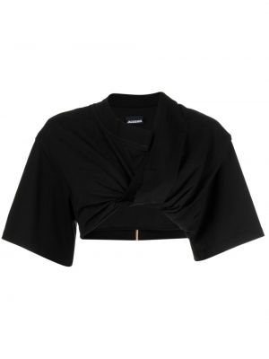 T-shirt en coton Jacquemus noir