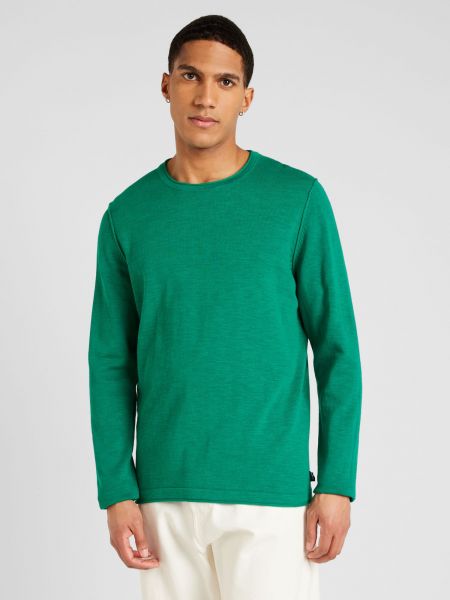 Пуловер S.oliver зелено