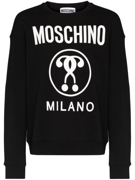 Sweatshirt Moschino svart