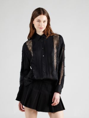 Блуза Sisley черно