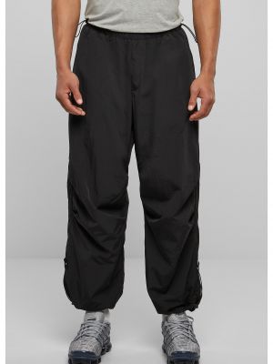 Najlonske hlače Urban Classics crna