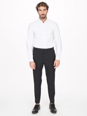 Pantalones slim fit Calvin Klein negro