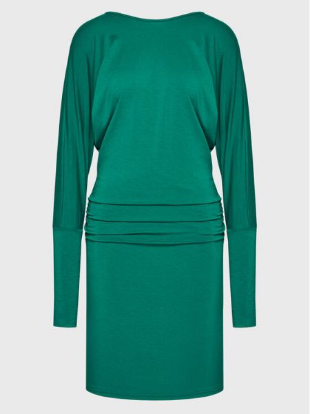 Приталенное платье Silvian Heach зеленое