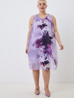 Платье Ulla Popken, фиолетовое