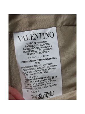 Kurtka bawełniana Valentino Vintage beżowa