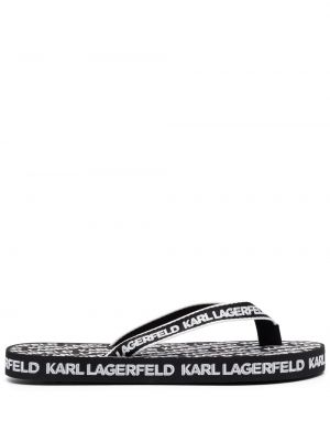 Žabky s potiskem Karl Lagerfeld