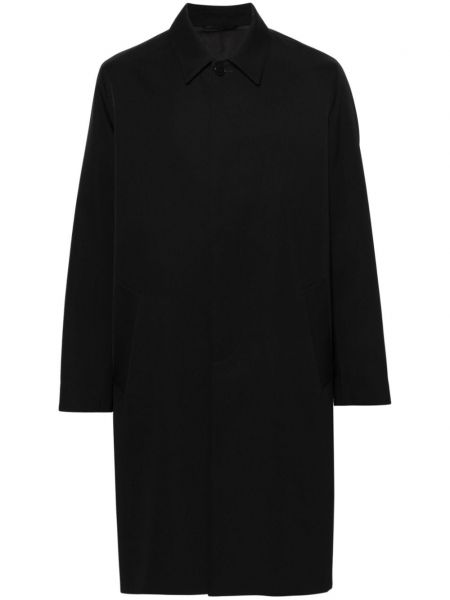Gyapjú kabát Modes Garments fekete