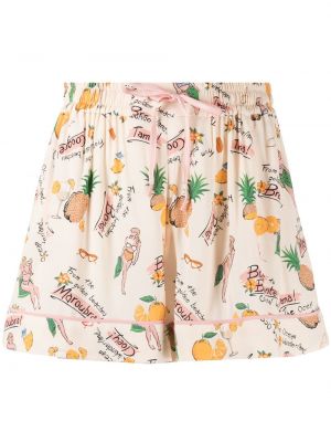 Pantalones cortos con estampado tropical Zimmermann