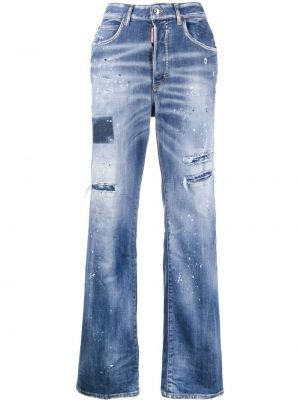 Flare jeans Dsquared2 blå