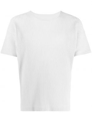 Plisované tričko Homme Plissé Issey Miyake sivá