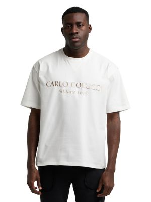 Тениска Carlo Colucci бяло