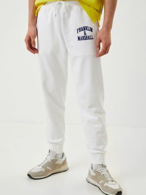 Спортивные штаны Franklin & Marshall белые