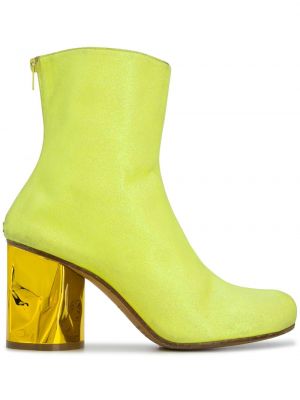 Stivali con tacco Maison Margiela giallo