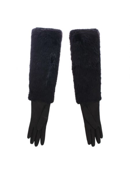 Rękawiczki Dolce And Gabbana czarne