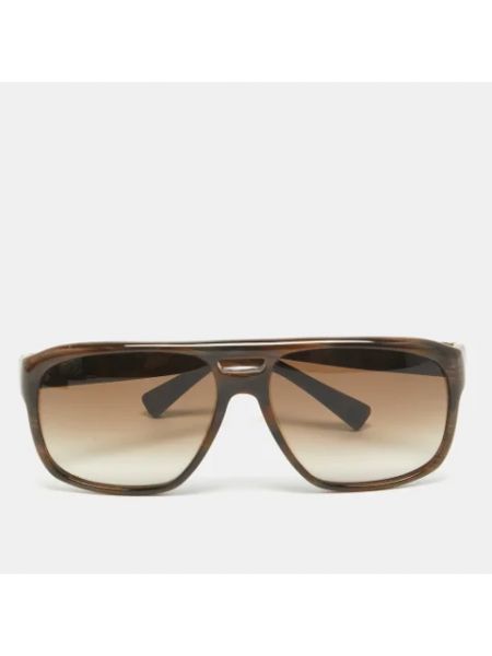Okulary przeciwsłoneczne retro Yves Saint Laurent Vintage brązowe