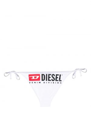 Bikini mit print Diesel weiß