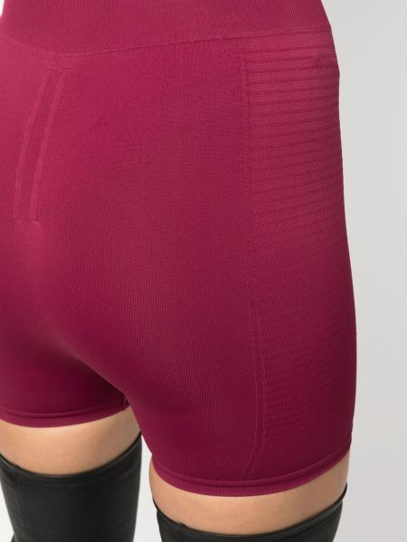 Pantaloncini in maglia Rick Owens rosa
