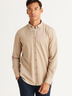Pletená slim fit košile s límečkem s knoflíky Altinyildiz Classics